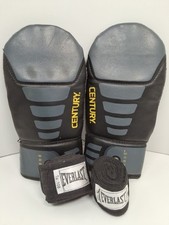 Luvas Century Bag G/XL + Everlast Hand Wraps Boxe MMA Muay Thai UFC Training, usado comprar usado  Enviando para Brazil