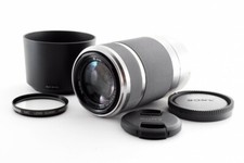 Sony E F4.5-6.3 55-210mm Silver SEL55210 for E-Mount "READ" w/Hood,Filter 927 na sprzedaż Sony E F4.5-6.3 55-210mm Silver SEL55210 for E-Mount "READ" w/Hood,Filter 927 na sprzedaż  Wysyłka do Poland