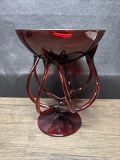 Burgundy art glass for sale  NOTTINGHAM