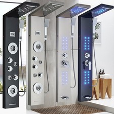 Edelstahl led duschsäule gebraucht kaufen  Deutschland