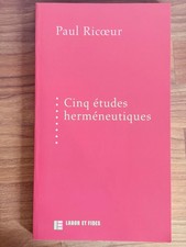 études herméneutiques paul d'occasion  Montrouge
