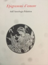 Antologia palatina epigrammi usato  Italia
