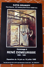 Demeurisse rené affiche d'occasion  Toulon-