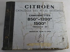 Teilekatalog citroen 850 gebraucht kaufen  Jever