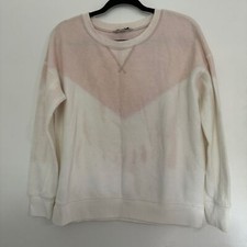 Moletom American Eagle Inside Out rosa e creme, tamanho M comprar usado  Enviando para Brazil