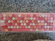 Usado, Conjunto combo de teclado e mouse sem fio CANDY XR rosa misto novo na caixa comprar usado  Enviando para Brazil