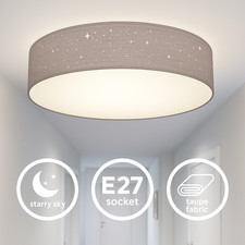 Deckenleuchte sterndekor stoff gebraucht kaufen  Arnstadt