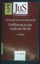 Einführung englische recht gebraucht kaufen  Koblenz