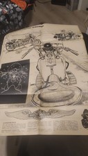 Poster harley davidson d'occasion Poster harley davidson d'occasion  Le Chesnay