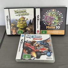 My Sims Racing & Shrek The Third & Make 10 Nintendo DS PAL comprar usado  Enviando para Brazil