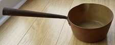 Brass saucepan vintage for sale  SANDBACH