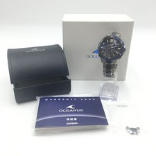 CASIO OCEANUS OCW-G1200D-1AJF GPS Solar Black Dial Tytanowa bransoletka Zegarek męski na sprzedaż  Wysyłka do Poland