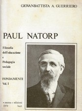 Guerriero giov..paul natorp. usato  Italia