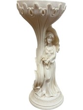 Elegant white candle for sale  EXETER