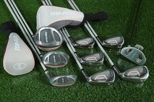 CONJUNTO DE GOLFE HÍBRIDO FEMININO TOP FLITE AÇO INOXIDÁVEL ROSA DESTRO ~ UAU!! comprar usado  Enviando para Brazil