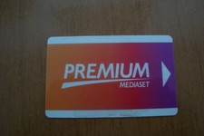 Tessera premium mediaset usato  Forlimpopoli