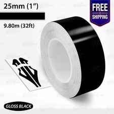 Gloss black 25mm for sale  COALVILLE