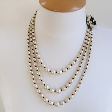 Collier perles nacrées d'occasion  Grasse