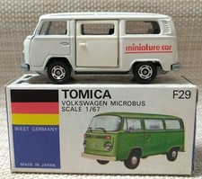Tomica Blue Box F29-1-16 Vw Microbus carro miniatura mensal feito no Japão vintage comprar usado  Enviando para Brazil