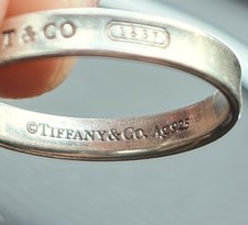 Tiffany 1837 interlocking for sale  San Pedro