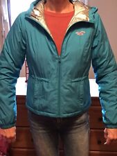 Parka hollister bleu d'occasion  Mont-Saint-Éloi
