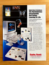 1990 Vintage Ad Radio Shack Tandy 2500 XL with CD ROM Drive comprar usado  Enviando para Brazil