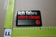 Alter Aufkleber Tankstelle Additive Öl Oil Werkstatt TEXACO (LH) ultra clean comprar usado  Enviando para Brazil