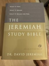 Jeremiah study bible for sale  MILTON KEYNES