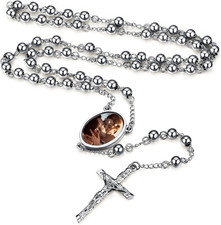 Collana rosario san usato  Roma