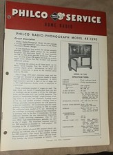 FONÓGRAFO DE RÁDIO PHILCO HOME SERVICE MODELO 48-1290 1948 20 páginas peças esquemáticas, usado comprar usado FONÓGRAFO DE RÁDIO PHILCO HOME SERVICE MODELO 48-1290 1948 20 páginas peças esquemáticas, usado comprar usado  Enviando para Brazil