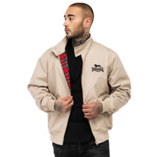Lonsdale London Męska kurtka slim fit Classic w kolorze piaskowym/czarnym/tartanowym na sprzedaż  Wysyłka do Poland