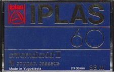 RARE IPLAS BASF CHROMDIOXID II 60 IEC II CASSETTE TAPE 1980's Made in Yugoslavia, usado comprar usado  Enviando para Brazil
