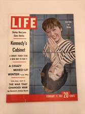 Life Magazine / February 17 1961 / No Label / Shirley MacLaine / Kennedy Cabinet segunda mano  Embacar hacia Mexico