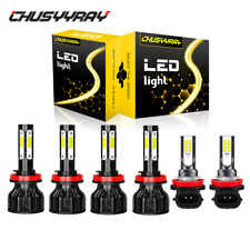 Kit de lâmpadas de neblina Hi/Lo para Pontiac G6 2008-2009 - 6000K faróis de LED quantidade 6 comprar usado  Enviando para Brazil