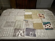 Lote de 40 moldes para fazer doces Asst'd Holidays, bebê, esportes, insetos, pais, caixas + comprar usado  Enviando para Brazil