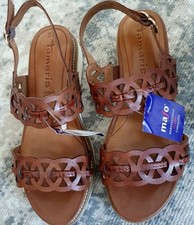 Tamaris sandale leder gebraucht kaufen  Bad Nauheim
