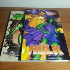 She-Hulk by Dan Slott Complete Collection Vol 1-2 TPB Lot Marvel OOP, używany na sprzedaż  PL