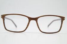 Używany, Lunettes Wood Par Markus 6302 Brun Or Ovale Monture De Lunettes Neuf na sprzedaż  Wysyłka do Poland