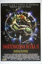 MORTAL KOMBAT 2 ANNIHILATION Orig. Pôster do filme CRO 1997 ROBIN SHOU, JAMES REMAR comprar usado  Enviando para Brazil