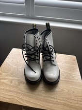 Martens white size for sale  SEAFORD
