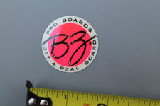 Usado, BZ Pro Bodyboards Pranchas de Surf Rosa Neon Preto OG 80's V1a Vintage Adesivo de Surf comprar usado  Enviando para Brazil