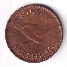 Großbritannien farthing 1953 gebraucht kaufen  Oberursel (Taunus)