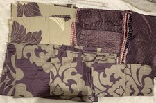 Purple fabric bundle for sale  WATFORD