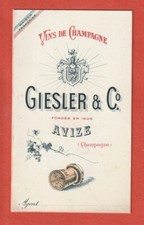 Advertising leaflet giesler d'occasion  Expédié en Belgium