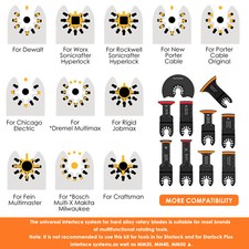 10pcs oscillating saw for sale  UK