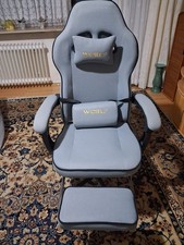 Bürostuhl ergonomisch grau gebraucht kaufen  Saarbrücken