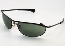 Óculos de sol vintage Ray-Ban W0646 Olympian DLX preto cromado lentes minerais G-15 comprar usado  Enviando para Brazil