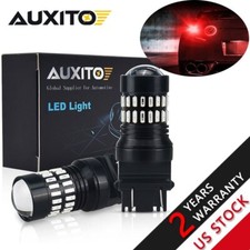 AUXITO 2x 3156 3157 4057 48SMD LED quebra lanterna traseira lâmpada única luz vermelha comprar usado  Enviando para Brazil