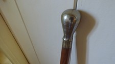 Canne pommeau boule d'occasion  Bourthes