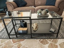 Set tavolini nero usato  Palermo